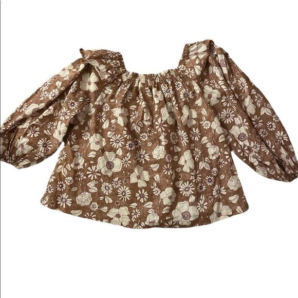 Free People Miss Daisy Printed Top XS sample - Picture 3 of 6